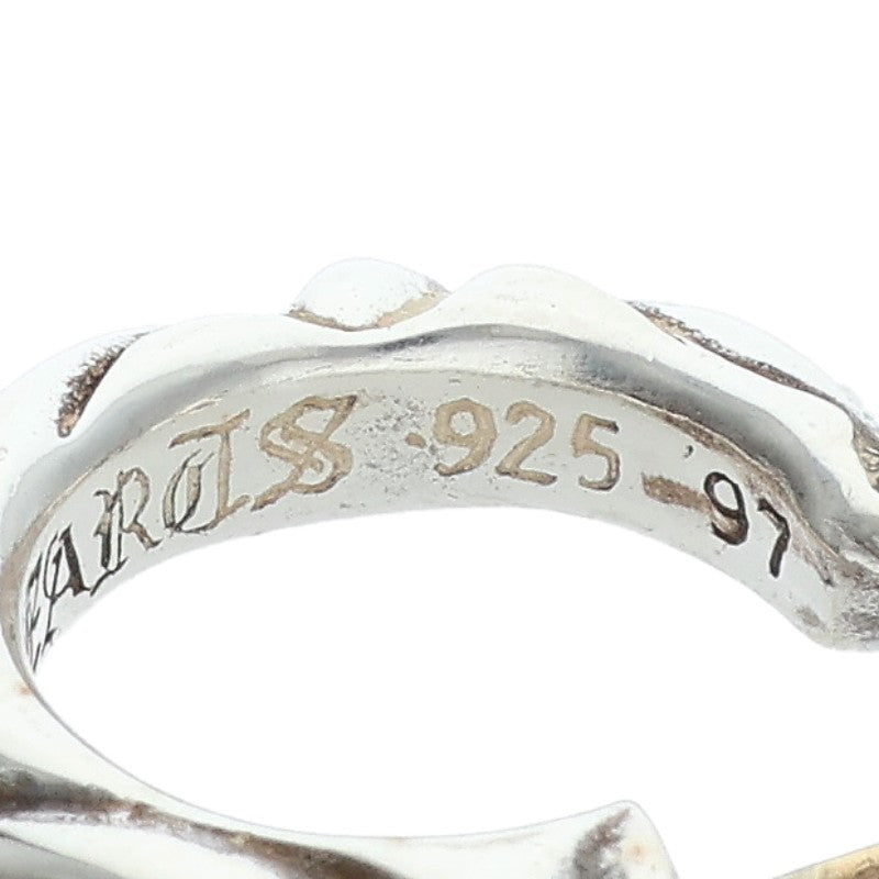 Chrome Hearts Silver Scroll Hoop Size ONE SIZE
