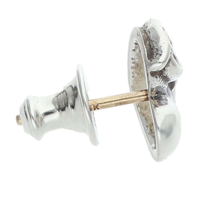 Chrome Hearts Silver Heart Stud Size ONE SIZE