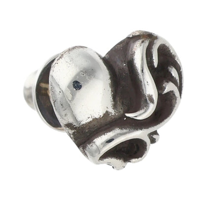 Chrome Hearts Silver Heart Stud Size ONE SIZE
