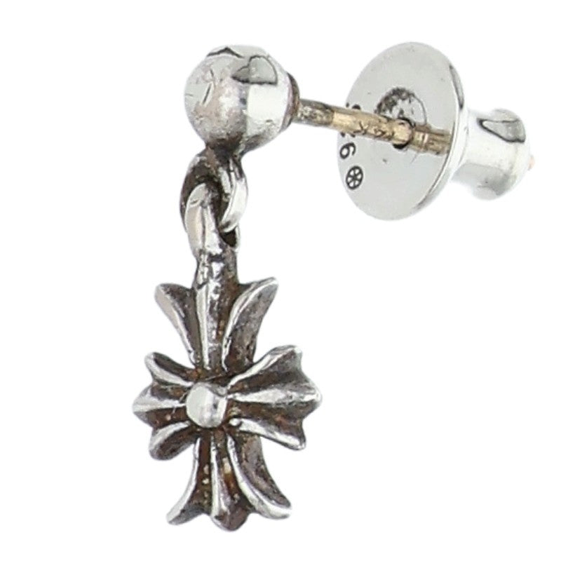 Chrome Hearts Silver Tiny E CH Plus Drop Size ONE SIZE