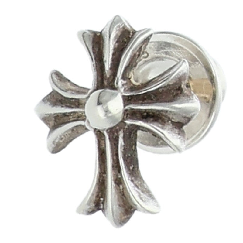 Chrome Hearts Silver No2 CH Cross Stud Size ONE SIZE