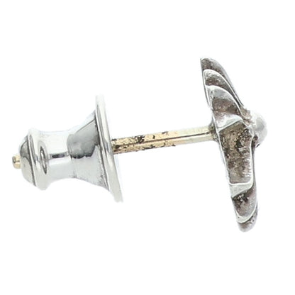 Chrome Hearts Silver No2 CH Cross Stud Size ONE SIZE