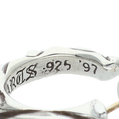 Chrome Hearts Silver Scroll Hoop Size ONE SIZE
