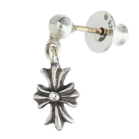 Chrome Hearts Silver Tiny E CH Plus Drop Size ONE SIZE