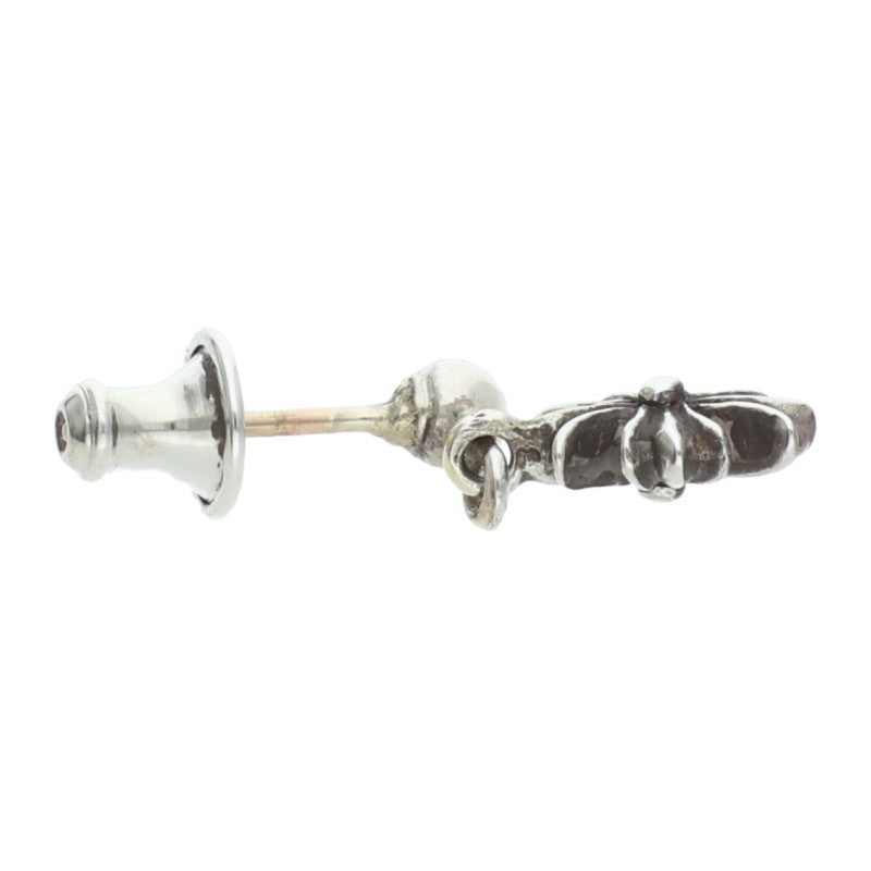 Chrome Hearts Silver Tiny E CH Plus Drop Size ONE SIZE