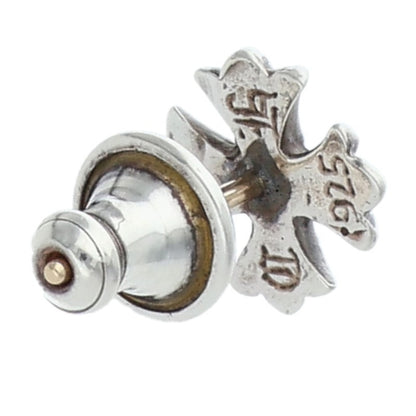 Chrome Hearts Silver No2 CH Plus Diamond Stud Size ONE SIZE