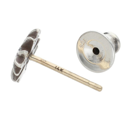 Chrome Hearts Silver No2 CH Plus Diamond Stud Size ONE Multi