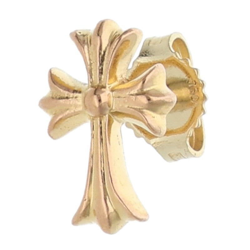 Chrome Hearts 22K CH Cross Fat Stud Gold Size ONE SIZE