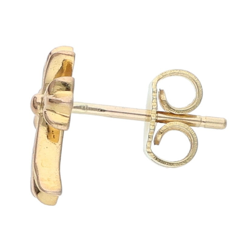 Chrome Hearts 22K CH Cross Fat Stud Gold Size ONE SIZE