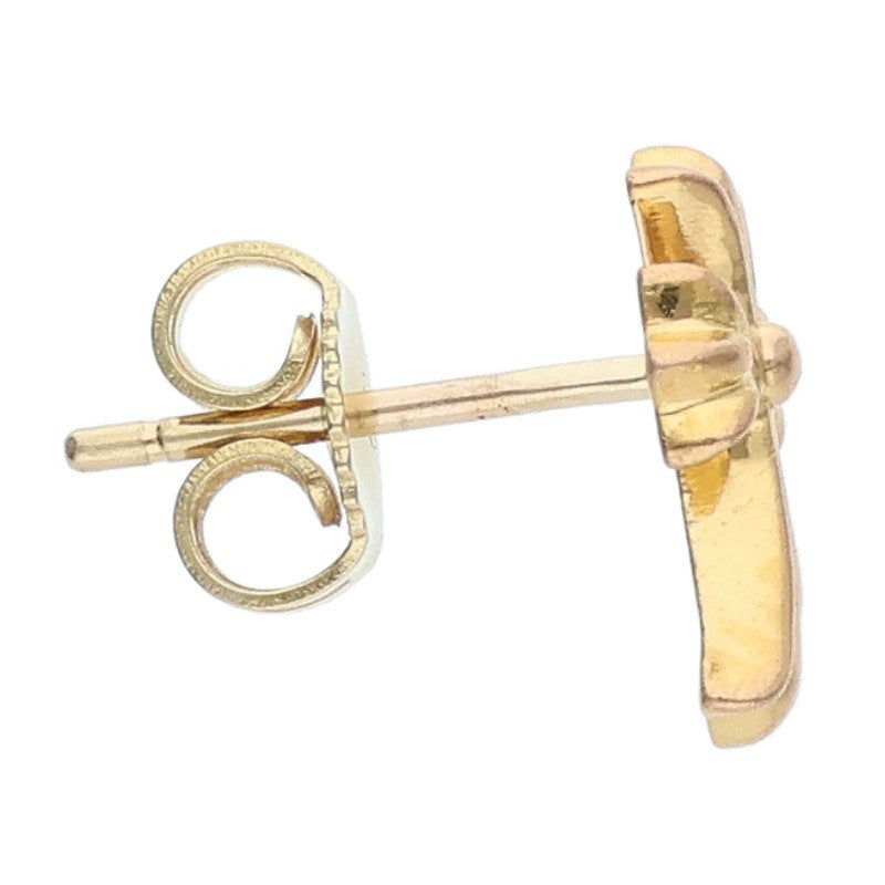 Chrome Hearts 22K CH Cross Fat Stud Gold Size ONE SIZE
