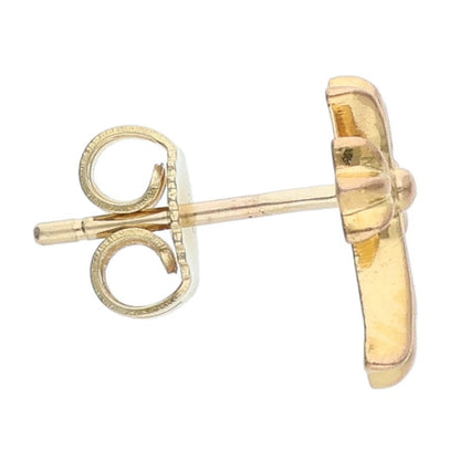 Chrome Hearts 22K CH Cross Fat Stud Gold Size ONE SIZE