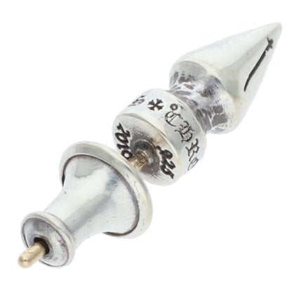 Chrome Hearts Tiny Spike Stud Silver Earring Size ONE SIZE