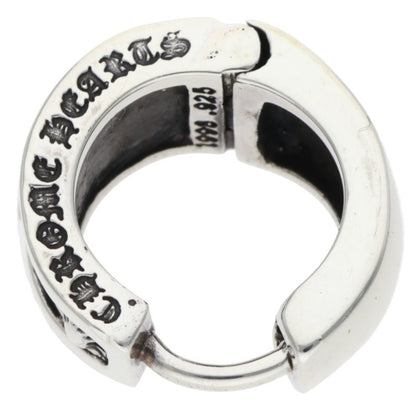 Chrome Hearts Narrow V-CHX Silver Hoop Earring Size ONE SIZE