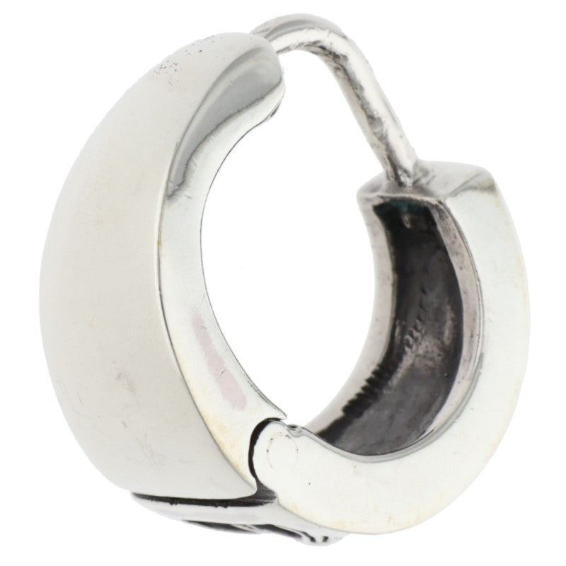 Chrome Hearts Narrow V-CHX Silver Hoop Earring Size ONE SIZE