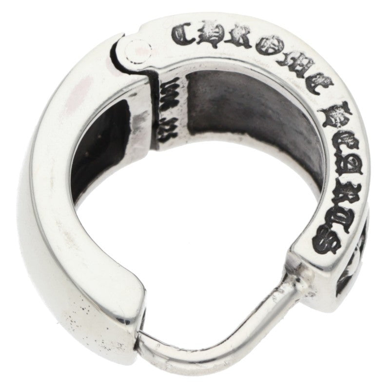 Chrome Hearts Narrow V-CHX Silver Hoop Earring Size ONE SIZE