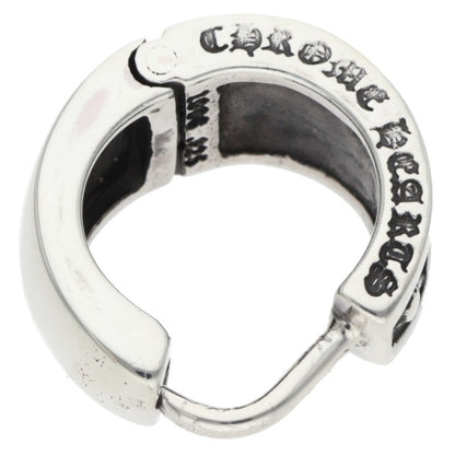 Chrome Hearts Narrow V-CHX Silver Hoop Earring Size ONE SIZE