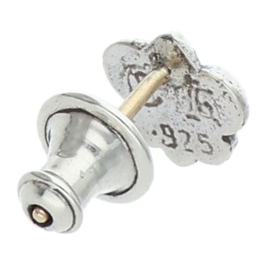 Chrome Hearts BS Fleur Stud Silver Earring Size ONE SIZE