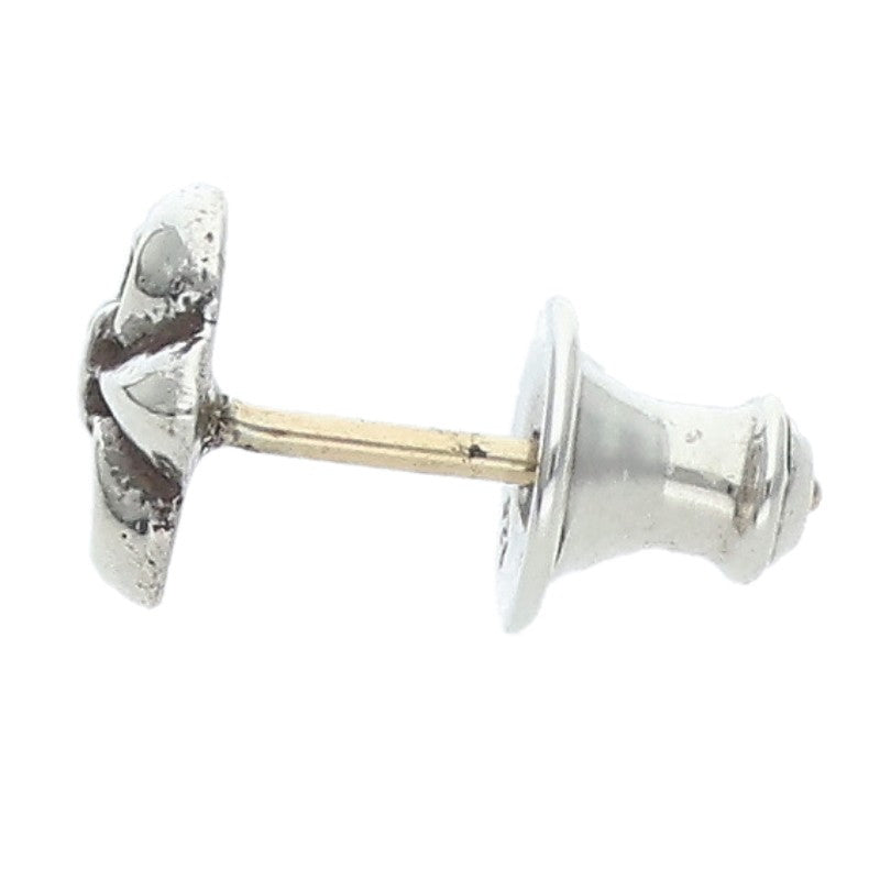 Chrome Hearts BS Fleur Stud Silver Earring Size ONE SIZE
