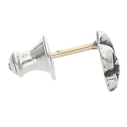 Chrome Hearts BS Fleur Stud Silver Earring Size ONE SIZE