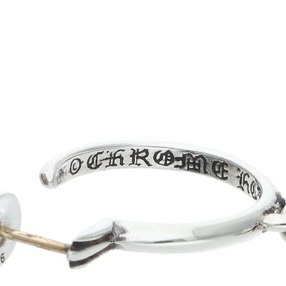 Chrome Hearts #5 Dagger Hoop Silver Earring Size ONE SIZE