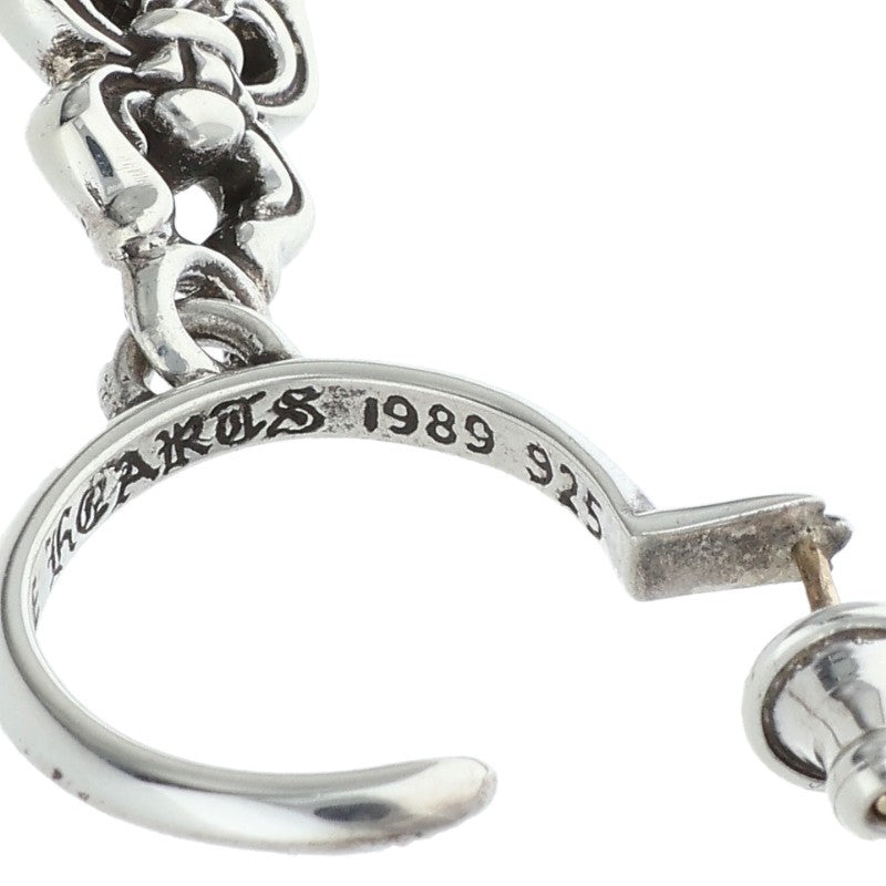 Chrome Hearts #5 Dagger Hoop Silver Earring Size ONE SIZE
