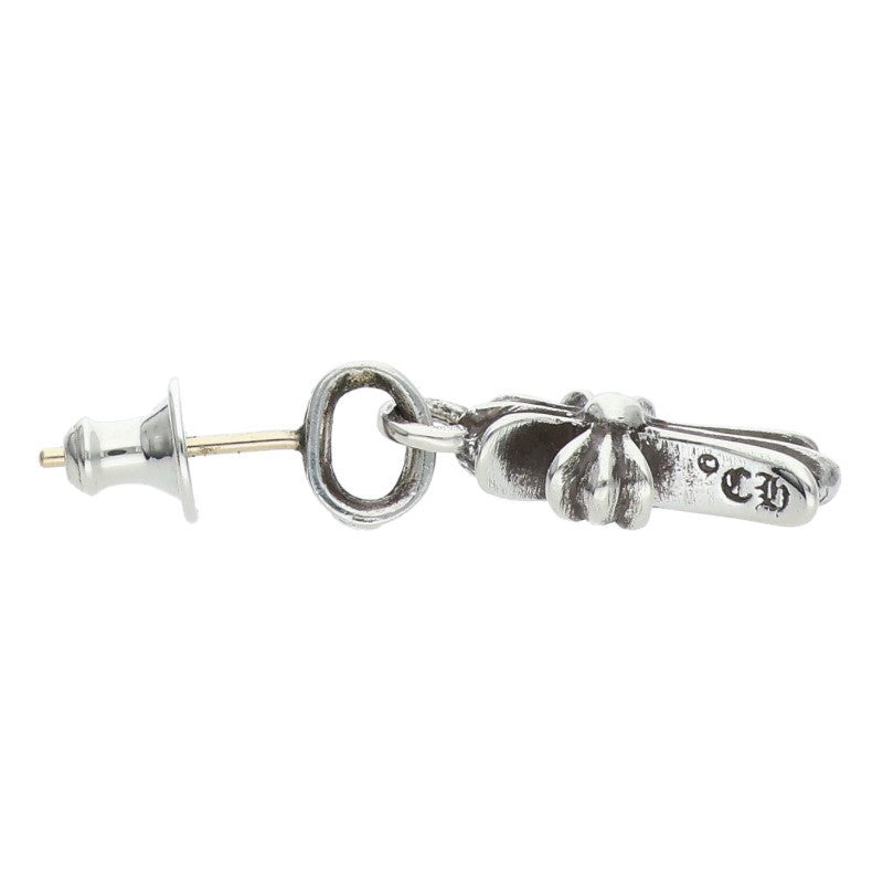 Chrome Hearts Baby Fat Drop Silver Earring Size ONE SIZE