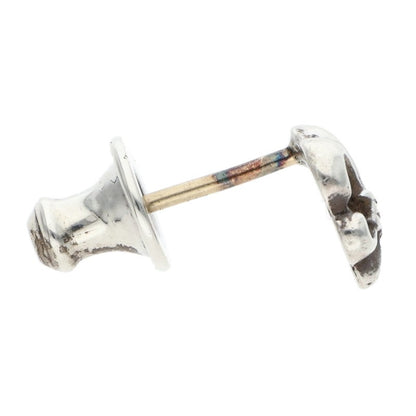 Chrome Hearts BS Fleur Stud Silver Earring Size ONE SIZE