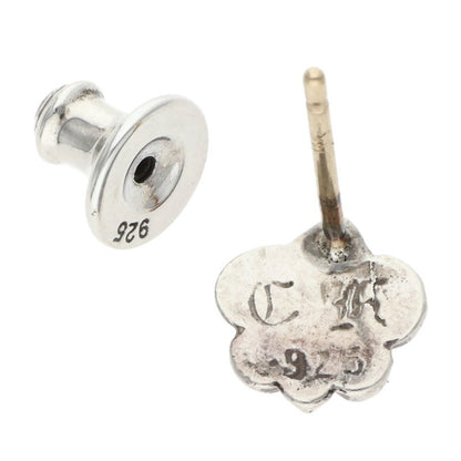 Chrome Hearts BS Fleur Stud Silver Earring Size ONE SIZE