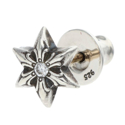 Chrome Hearts Star Stud 1 Diamond Silver Size ONE SIZE