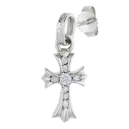 Chrome Hearts 18K Baby Fat Pave Diamond WG Size ONE SIZE
