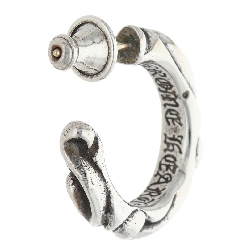 Chrome Hearts HOOP SCROLL 1 Silver Scroll Hoop Size ONE SIZE