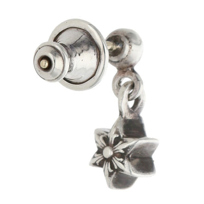 Chrome Hearts Tiny Star Drop Silver Earring Size ONE SIZE
