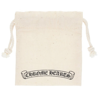 Chrome Hearts Rubber Cross SML Silicon Earring Size White