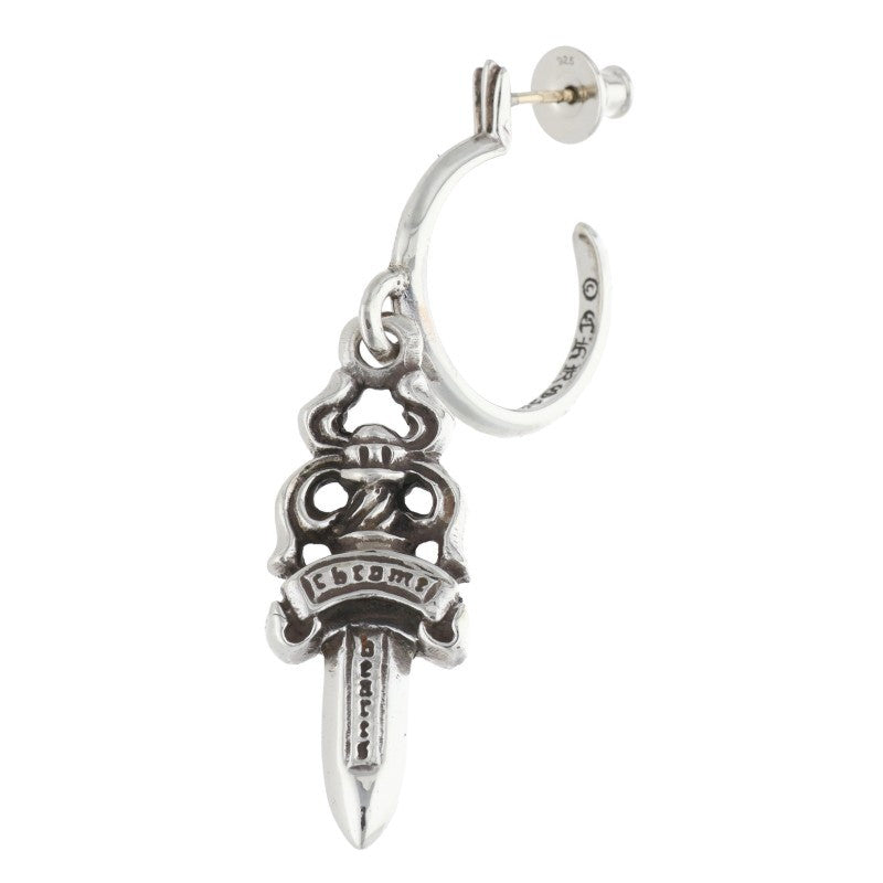 Chrome Hearts No5 DAGGER #5 Dagger Hoop Silver Size ONE SIZE