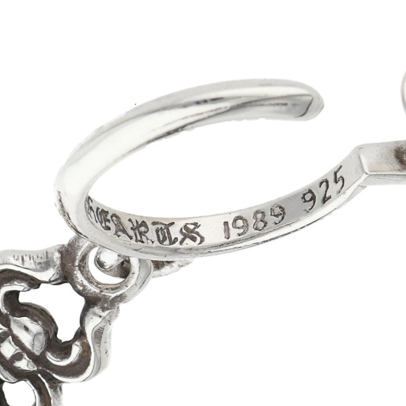 Chrome Hearts No5 DAGGER #5 Dagger Hoop Silver Size ONE SIZE