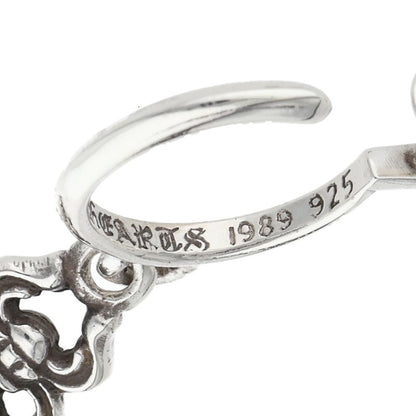 Chrome Hearts No5 DAGGER #5 Dagger Hoop Silver Size ONE SIZE