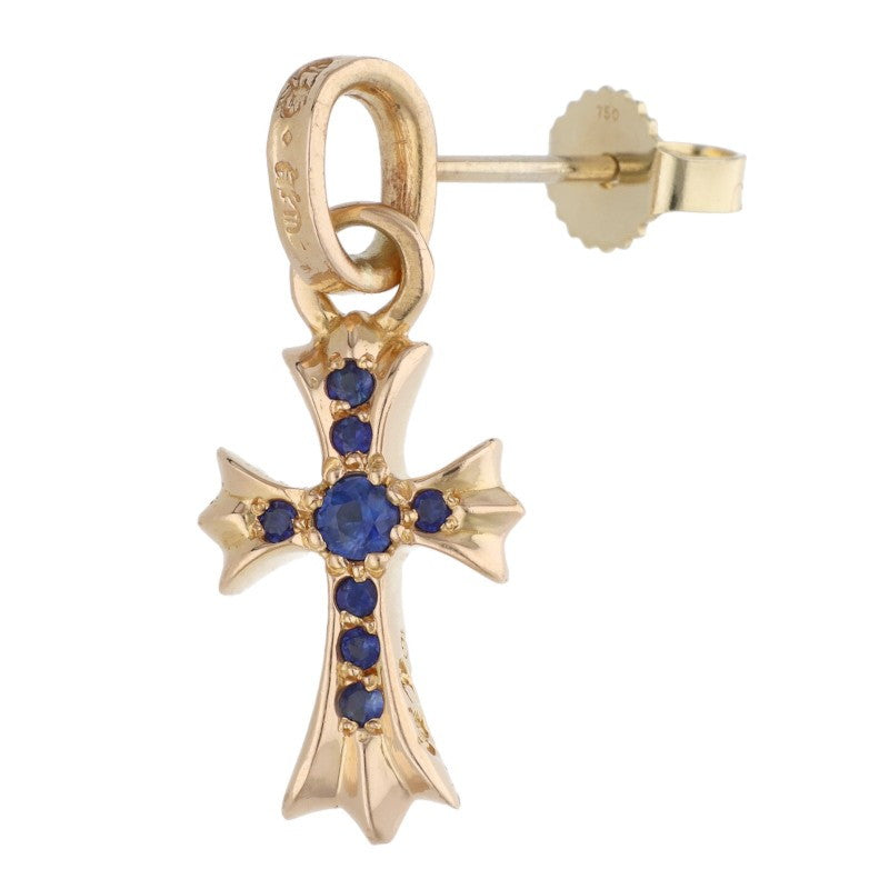 Chrome Hearts 22K Baby Fat Pave Sapphire Gold Size ONE SIZE