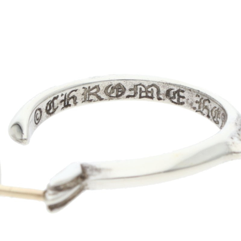 Chrome Hearts #5 Dagger Hoop Silver Earring Size ONE SIZE