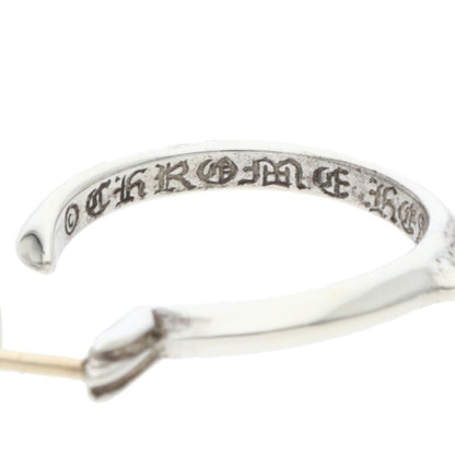Chrome Hearts #5 Dagger Hoop Silver Earring Size ONE SIZE