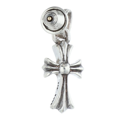 Chrome Hearts Baby Fat Drop Silver Earring Size ONE SIZE