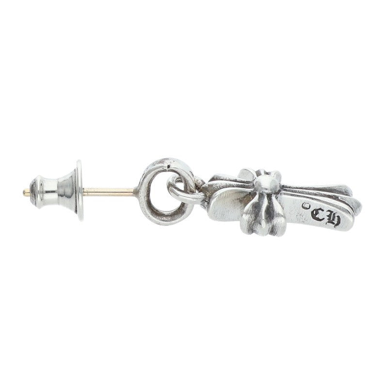 Chrome Hearts Baby Fat Drop Silver Earring Size ONE SIZE