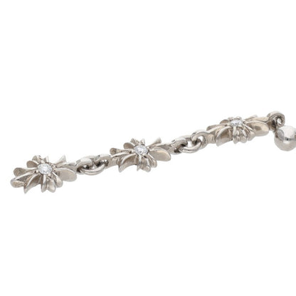 Chrome Hearts 18K Tiny E CH Plus 3 Diamond WG Size ONE SIZE