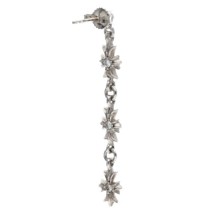 Chrome Hearts 18K Tiny E CH Plus 3 Diamond WG Size ONE Multi