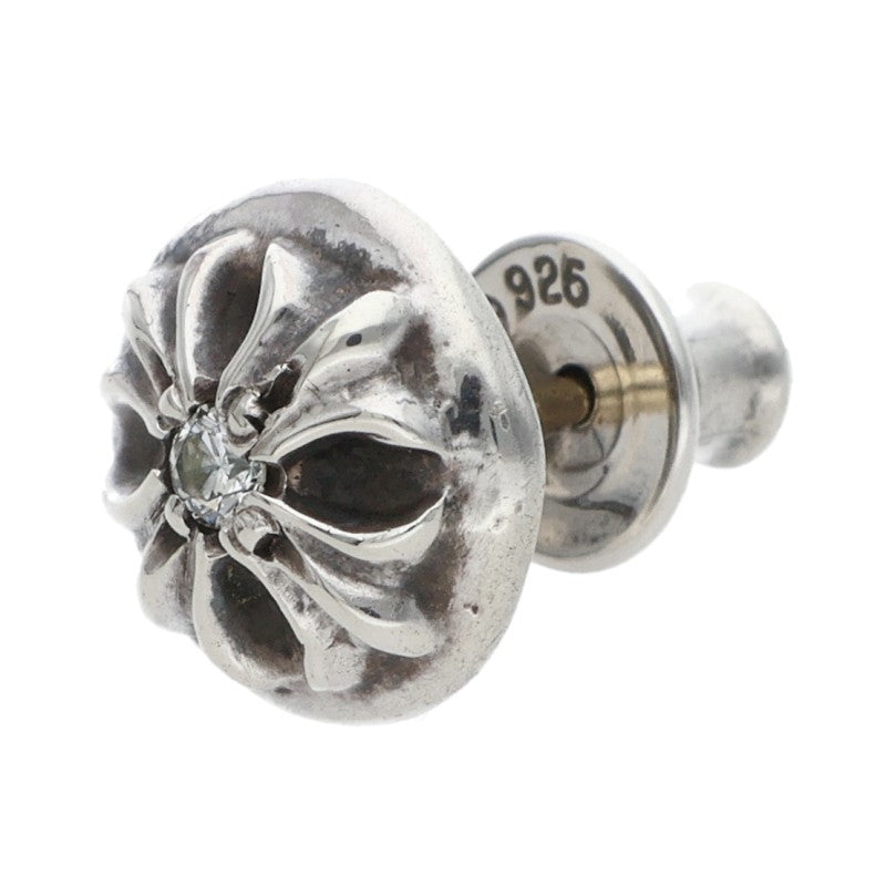 Chrome Hearts Cross Ball Stud 1 Diamond Silver Size ONE SIZE