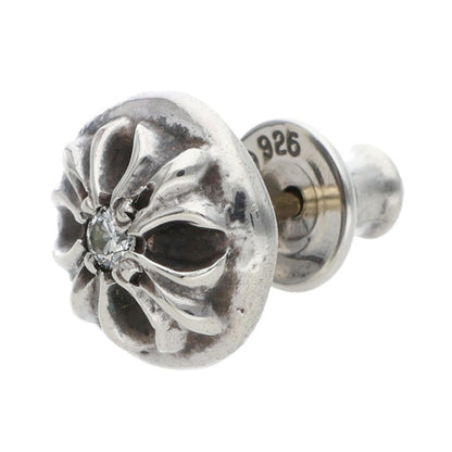 Chrome Hearts Cross Ball Stud 1 Diamond Silver Size ONE SIZE