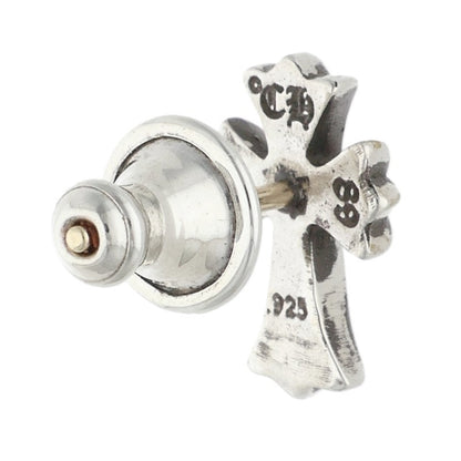 Chrome Hearts CH Cross Fat Stud Silver Earring Size ONE SIZE
