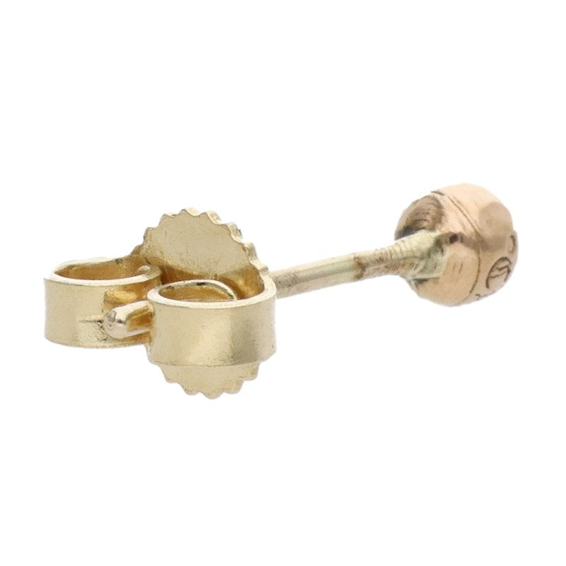 Chrome Hearts 22K STUD CRS BALL MINI Gold Size ONE SIZE