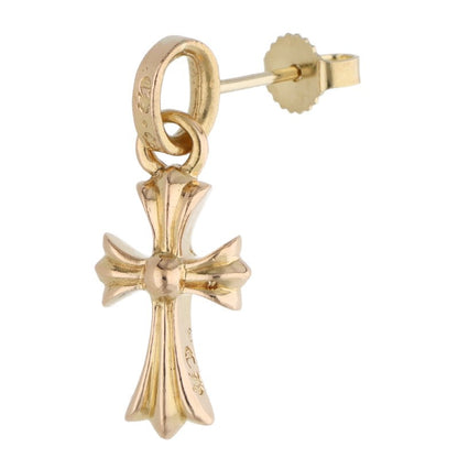 Chrome Hearts 22K Baby Fat Drop Gold Earring Size ONE Yellow