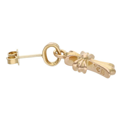 Chrome Hearts 22K Baby Fat Drop Gold Earring Size ONE Yellow