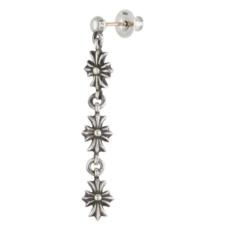Chrome Hearts Tiny E CH Plus 3 Drop Silver Size ONE SIZE